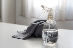 clothes moth vinegar Spray,Bottle,Filled,With,Pure,Water,And,Vinegar,And,A