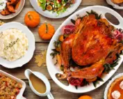 Thanksgiving dishes; Thanksgiving dinner